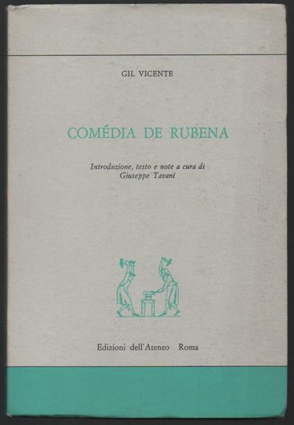 Comedia De Rubena  - Gil Vicente - copertina