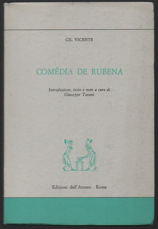 Comedia De Rubena  - Gil Vicente - copertina