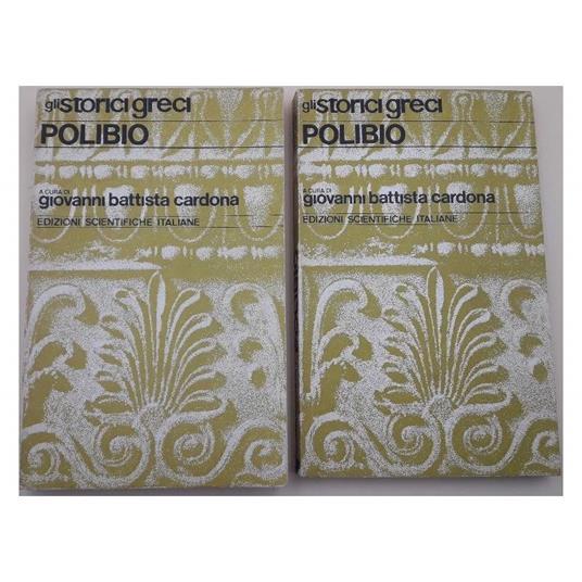 Storie- 2 Voll. - Polibio - copertina