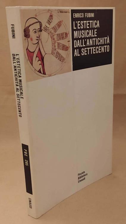 L' estetica Musicale Dall'antichità Al Settecento  - Enrico Fubini - copertina