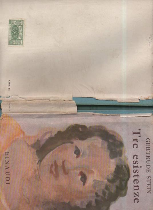 Tre Esistenze  - Gertrude Stein - copertina