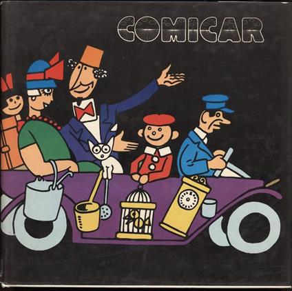 Comicar-l'auto Nei Fumetti - Claudio Bertieri - copertina