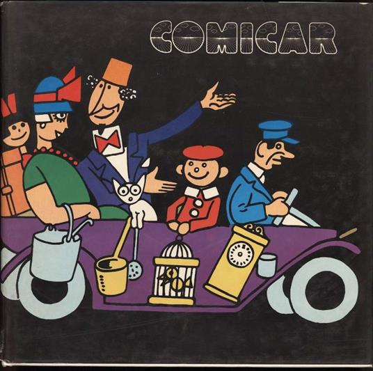 Comicar-l'auto Nei Fumetti - Claudio Bertieri - copertina