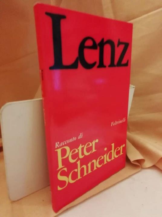 Lenz  - Peter Schneider - copertina