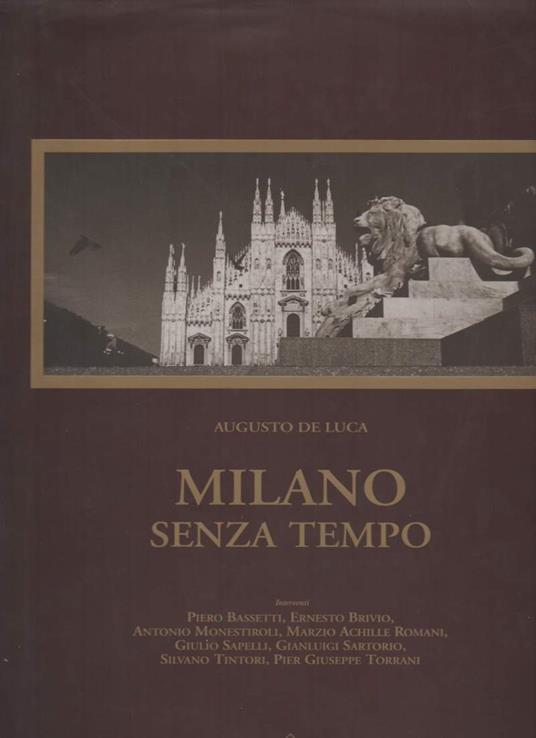 Milano Senza Tempo - Augusto De Luca - copertina