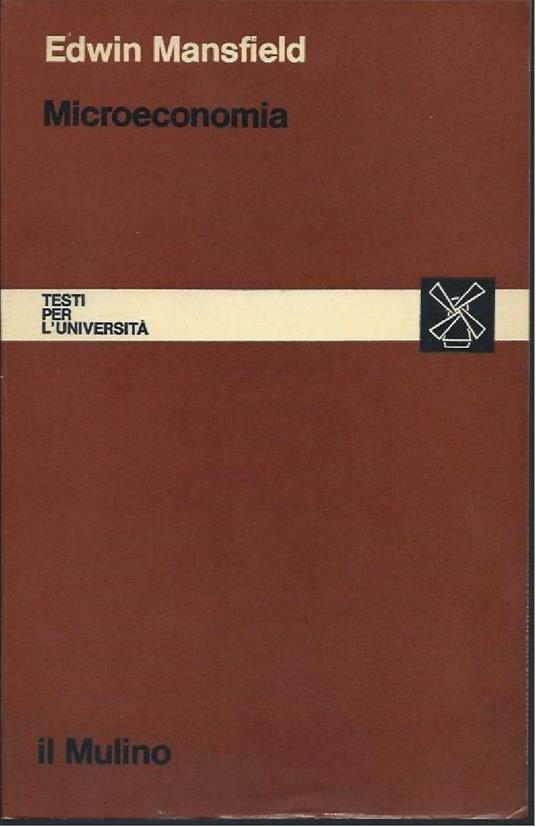 Microeconomia - Edwin Mansfield - copertina