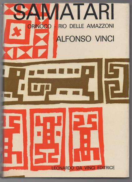 Samatari Ornoco - Rio Delle Amazzoni - Alfonso Vinci - copertina