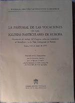 La Pastoral De Las Vocaciones En Las Iglesias Particulares De Europa
