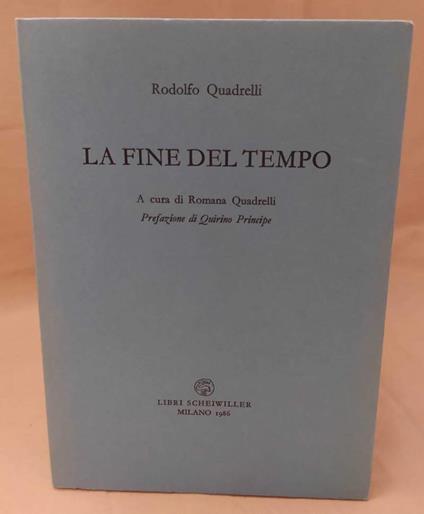La Fine Del Tempo  - copertina