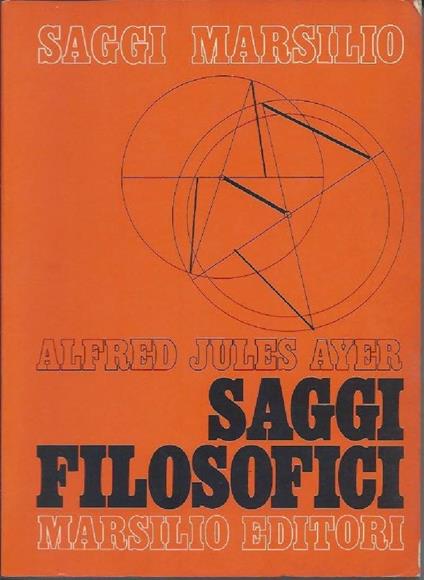 Saggi Filosofici  - copertina