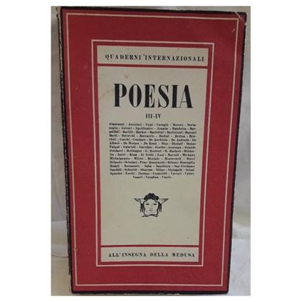 Poesia- Iii-iv-  - copertina