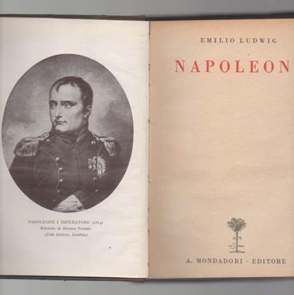 Napoleone  - Emil Ludwig - copertina