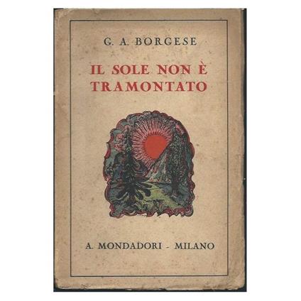 Il Sole Non É Tramontato - copertina