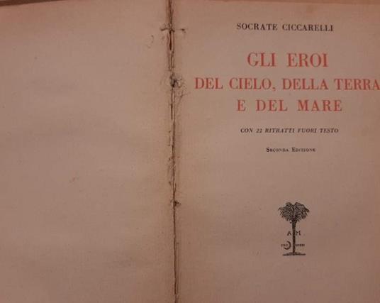 Gli Eroi Del Cielo, Della Terra e Del Mare  - copertina