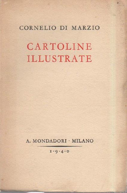 Cartoline Illustrate  - copertina