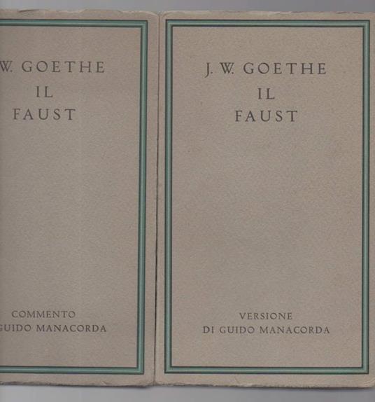 Il Faust 2 Voll.  - copertina