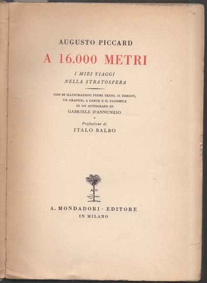 A 16000 Metri  - copertina