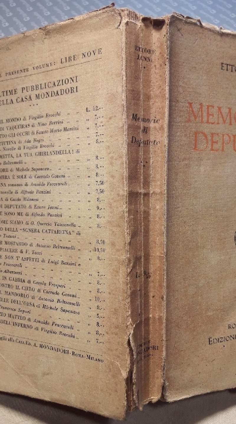 Memorie di Un Deputato