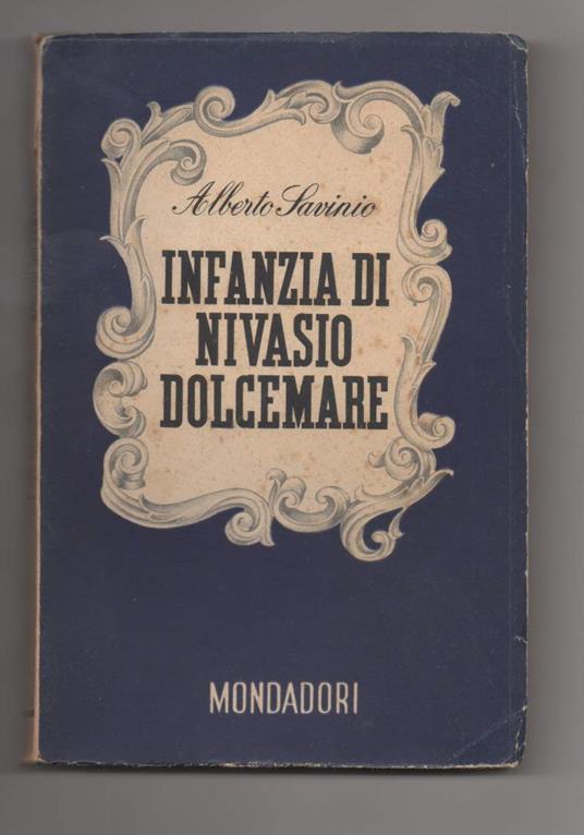 Infanzia di Nivasio Dolcemare  - Alberto Savinio - copertina