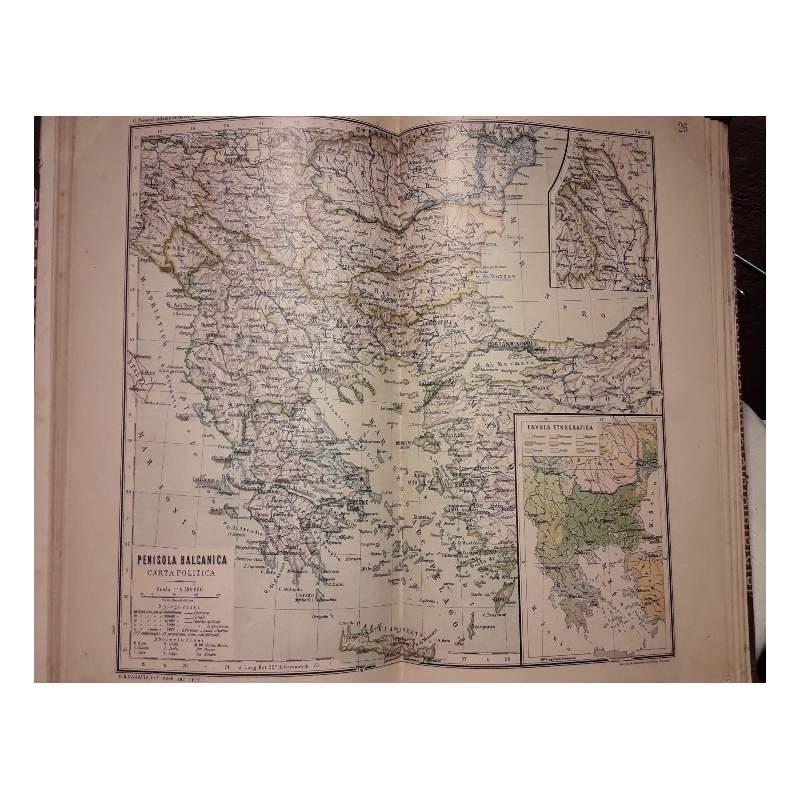 Atlante Scolastico per La Geografia Fisica e Politica