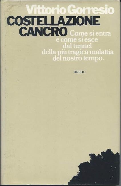 Costellazione Cancro  - Vittorio Gorresio - copertina
