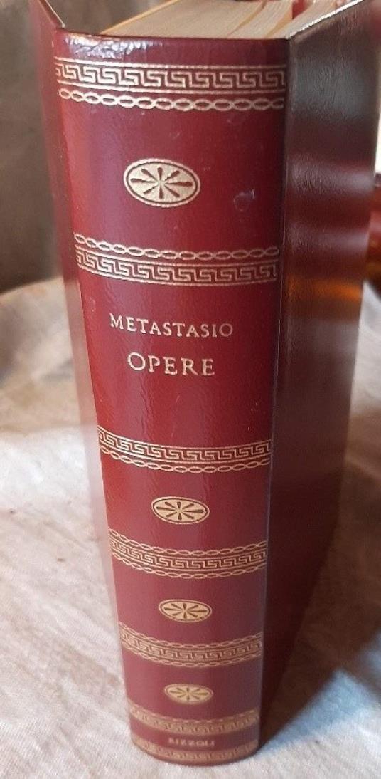 Metastasio-opere - Pietro Metastasio - copertina