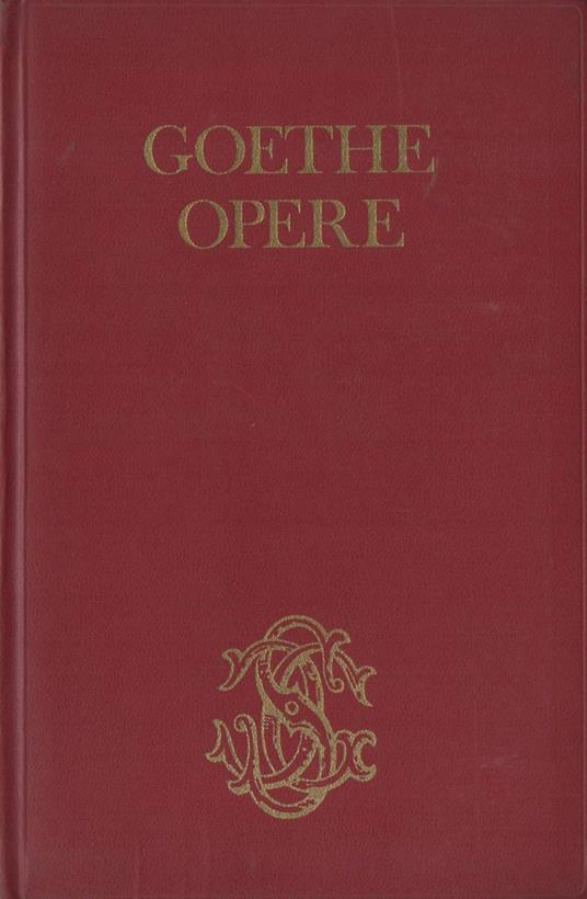 Opere  - Johann Wolfgang Goethe - copertina