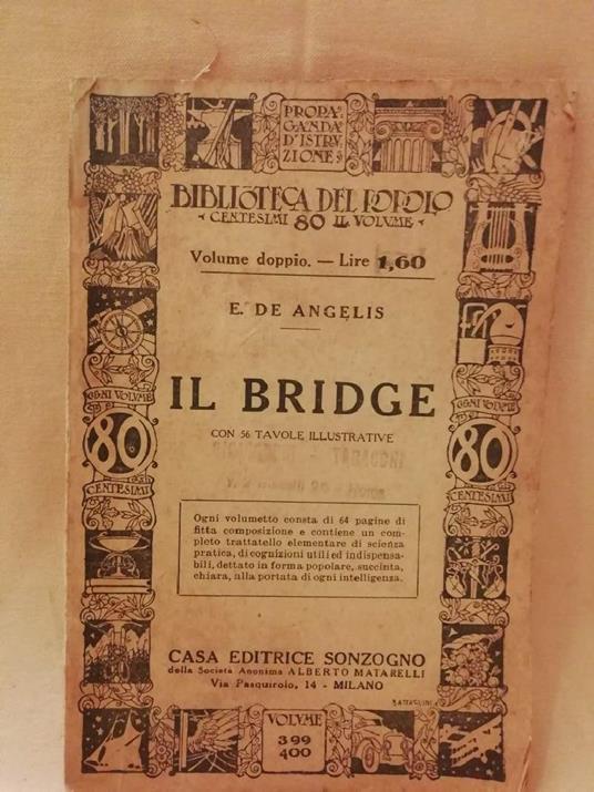 Il Bridge- con 36 Tavole Illustrative - copertina