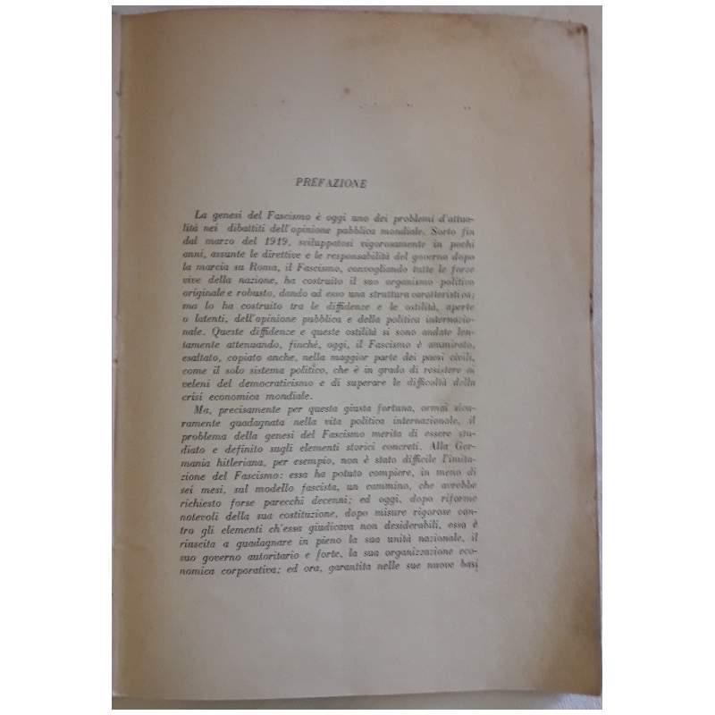 La Genesi Del Fascismo
