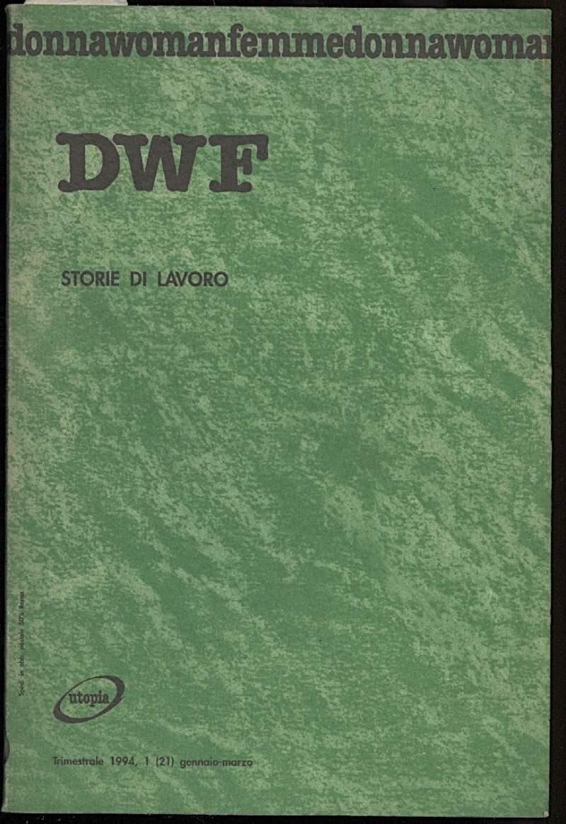 Dwf Donnawomanfemme-storie di Lavoro