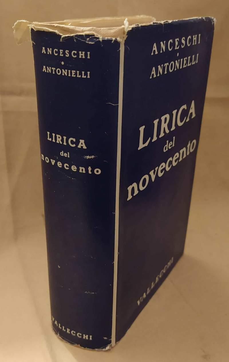 Lirica Del Novecento Antologia di Poesia Italiana 