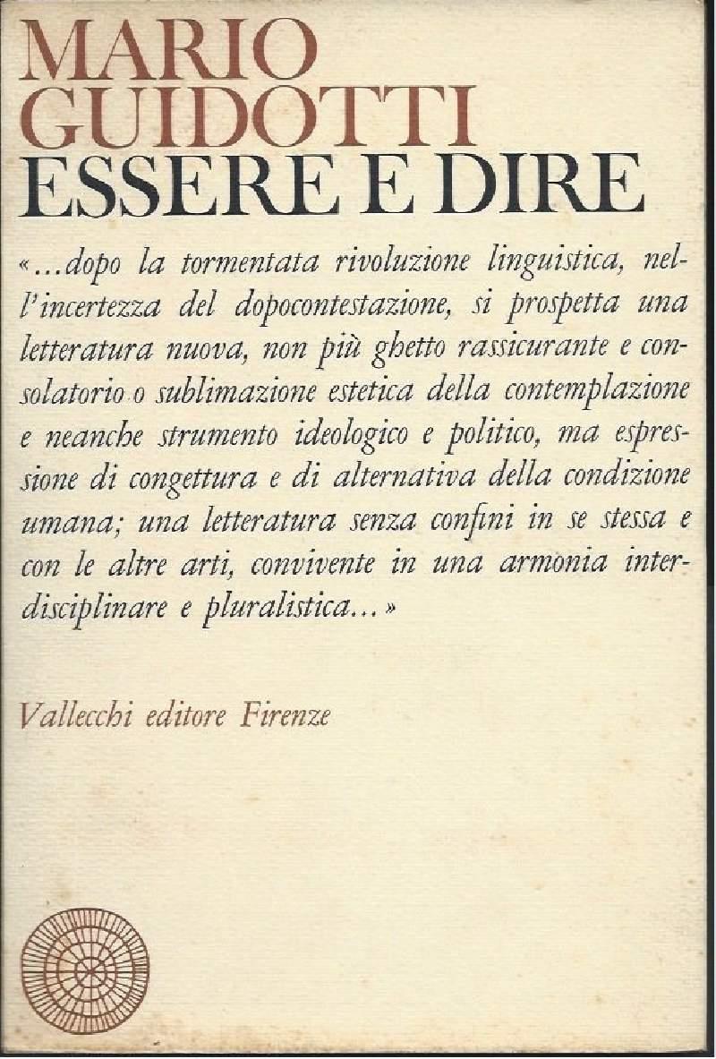 Essere e Dire