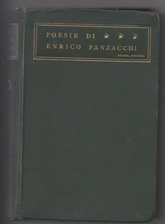 Poesie  - Enrico Panzacchi - copertina
