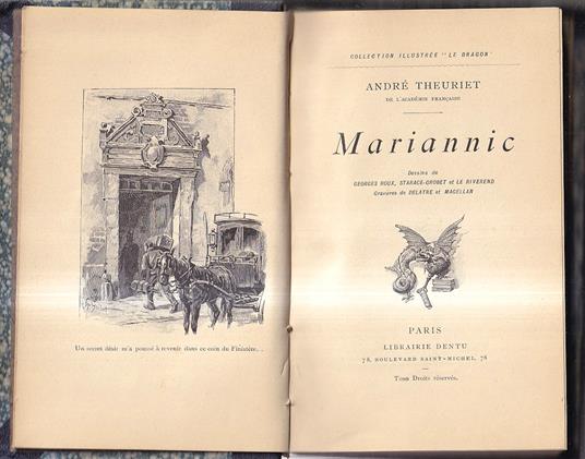 Mariannic - André Theuriet - copertina