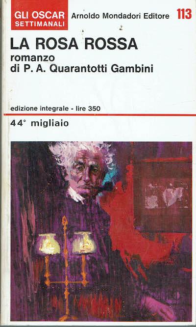 La rosa rossa - Pier Antonio Quarantotti Gambini - copertina
