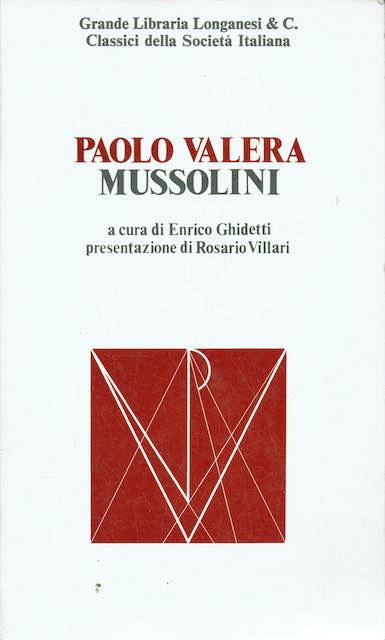 Mussolini - Paolo Valera - copertina
