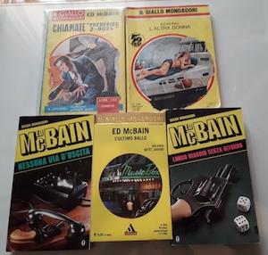 stock 5 romanzi di Ed McBain : Lungo viaggio senza ritorno + Nessuna via d'uscita - L'ultimo ballo +L'altra donna + Chiamate "Frederick 2-8024" - Ed McBain - copertina