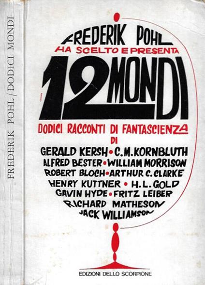 Dodici mondi - Frederik Pohl - copertina