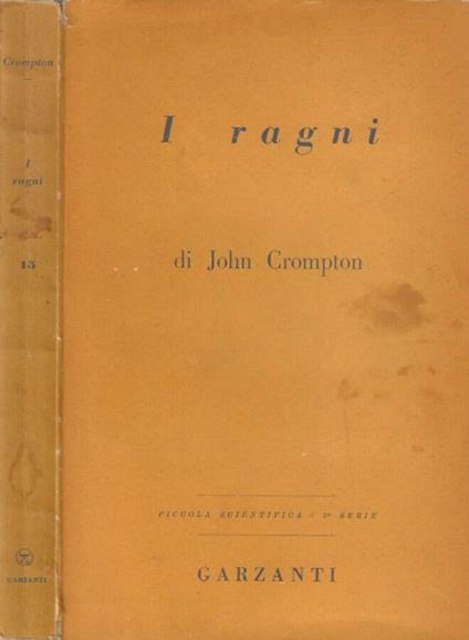 I ragni - copertina