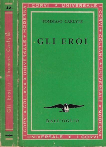 Gli eroi - Thomas Carlyle - copertina