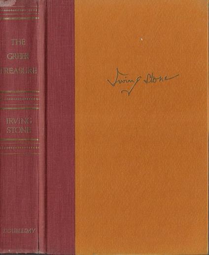 The Greek treasure - Irving Stone - copertina