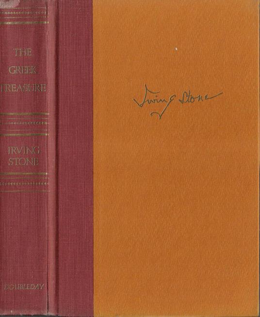 The Greek treasure - Irving Stone - copertina