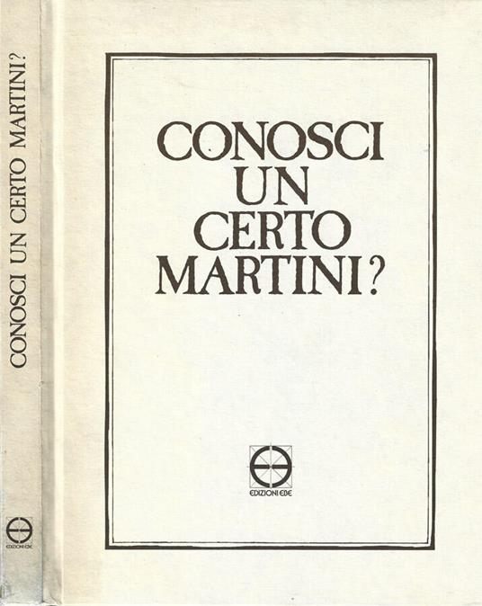 Conosci un certo Martini? - copertina
