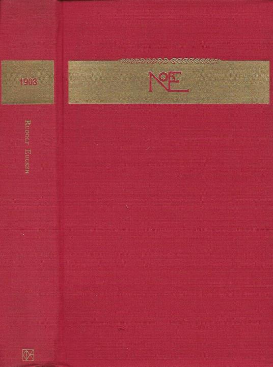 Rudolf Eucken (Premio Nobel della Letteratura 1908) - copertina