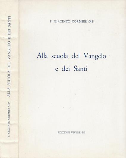 Alla scuola del Vangelo e dei Santi - copertina