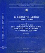 Il diritto nel mistero della chiesa. Vol.II