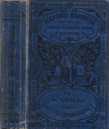 Istituzioni di Diritto Commerciale - copertina