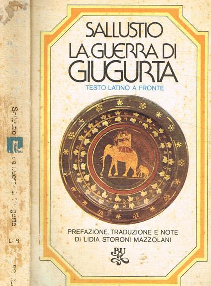La guerra di Giugurta - copertina