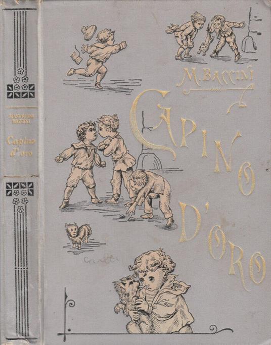 Capino d'oro - Manfredo Baccini - copertina