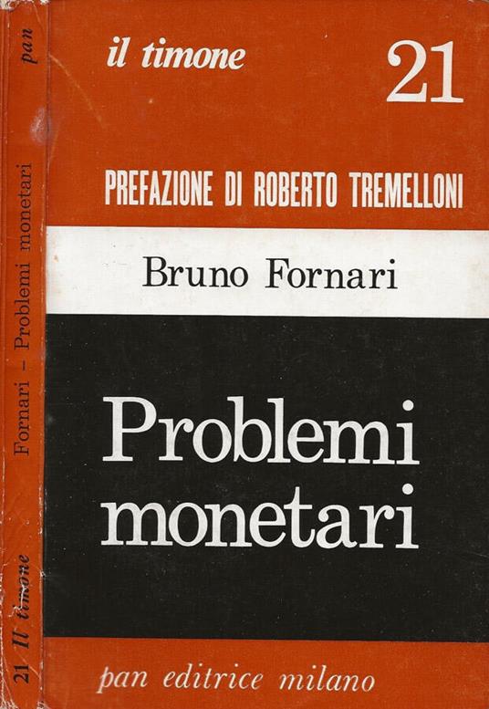 Problemi monetari - Bruno Fornari - copertina
